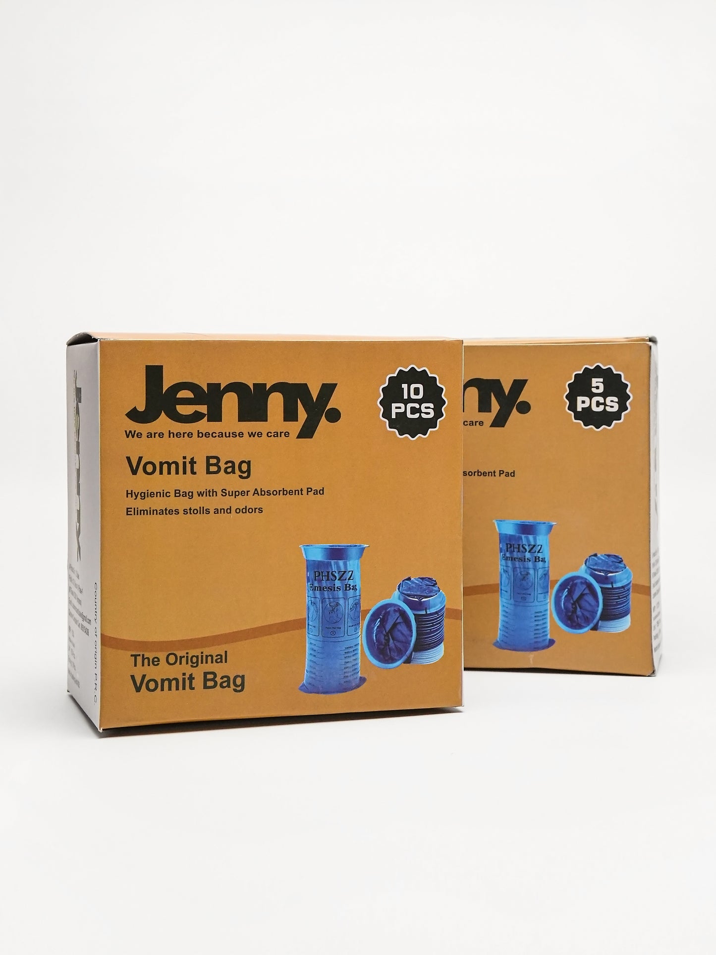 Jenny Disposable Vomit Bag